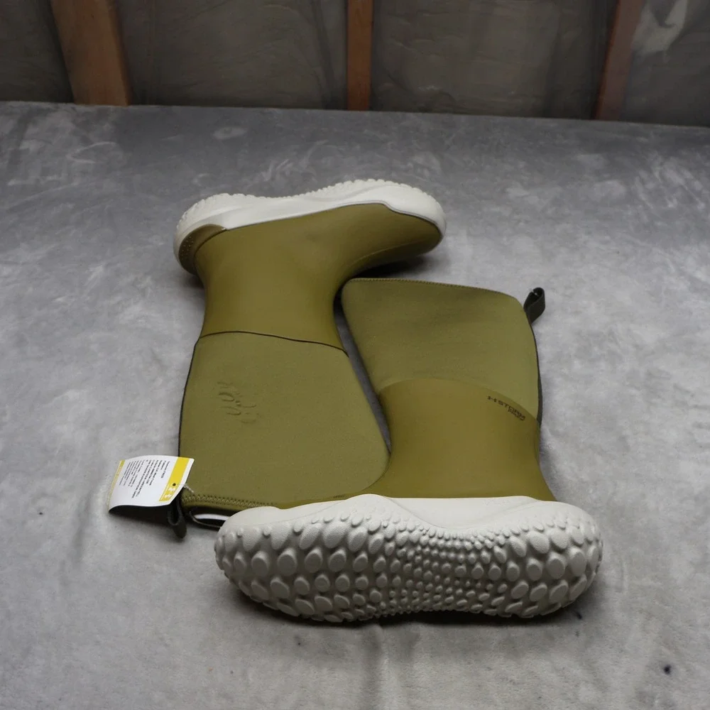 Under Armour Men 9 Hunting Boots Green Mud Freek Waterproof Pull On Rubber NEW